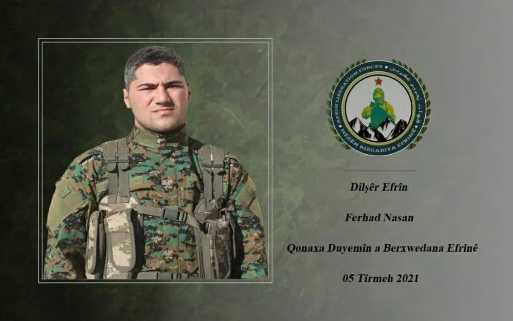 HRE`ê nasnameya Dilşêr Efrîn eşkere kir