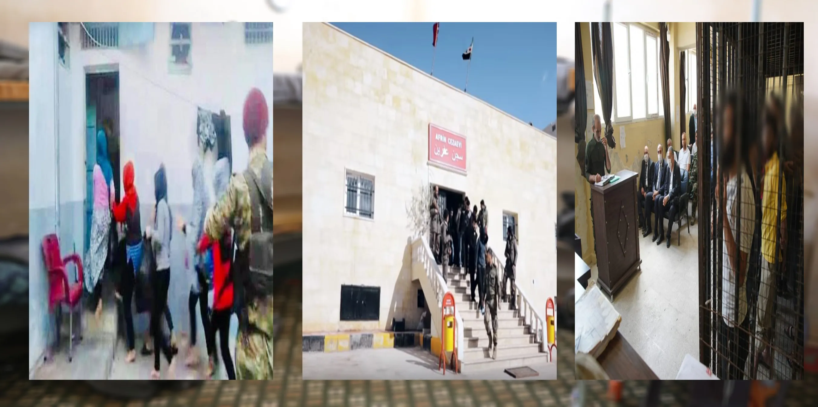 ​​​​​​​Girtiyên di girtîgehên li Efrînê de dest bi grava birçûbûnê kirin