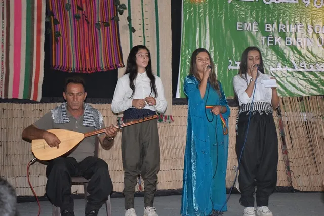 Li Til Hemîsê bi boneya salvegera Şoreşa 19'ê Tîrmehê şahiyek hate lidarxistin