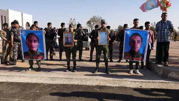 ​​​​​​​Li Tebqayê cenzayê şehîd Ehmed Xedban hate veşartin