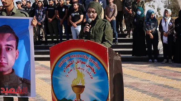​​​​​​​Li Tebqayê cenzayê şehîd Ehmed Xedban hate veşartin