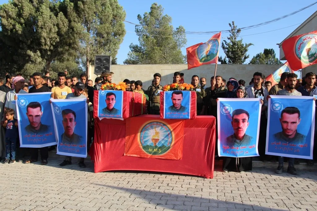 Li Minbicê 2 şehîdên Hêzên Ewlekariya Hundirîn hatin oxirkirin