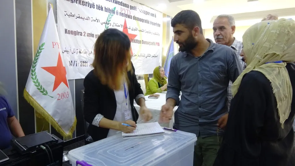 ​​​​​​​PYD’ê ya Girê Spî kongreya xwe ya 2’yemîn li dar xist
