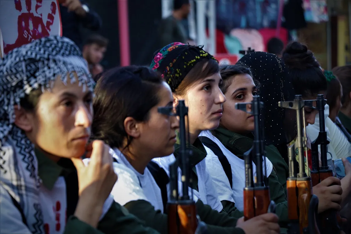 Li Qamişloyê li dijî qetilkirina jinan çalakiyeke bêdeng