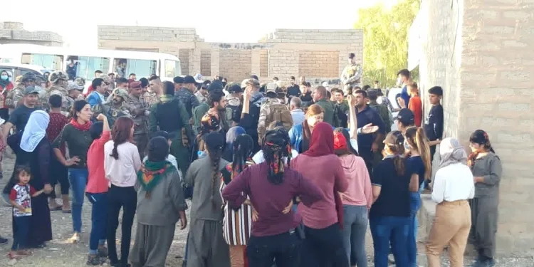 Ciwanê êzidî yê ku ji aliyê artêşa Iraqê ve hatibû giritin hat berdan