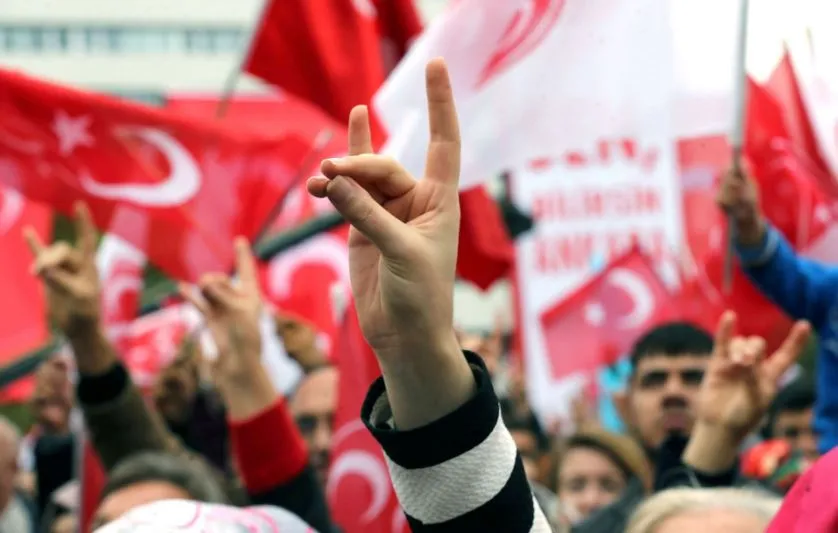 ​​​​​​​Li DYA`yê bangewaziyên qebûlkirina Gurên Boz wek rêxistineke terorîst