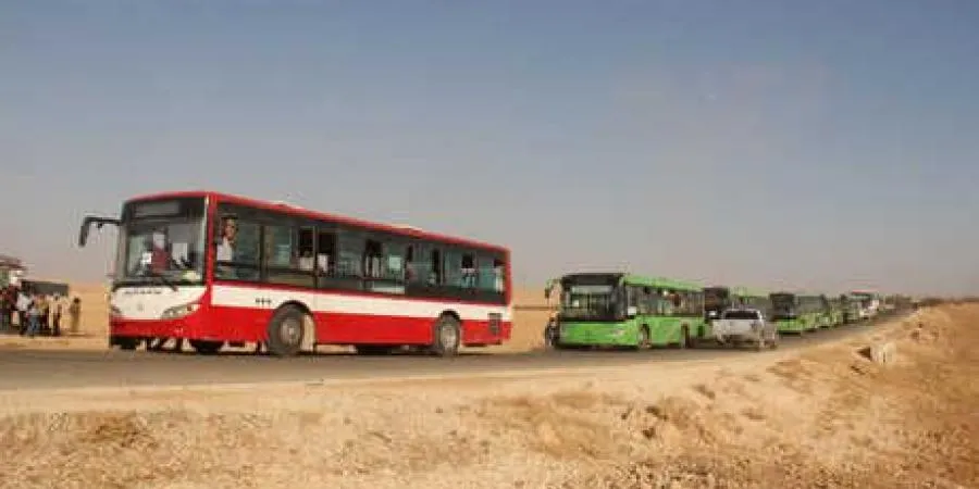 Beşa duyemîn a koçberên Derayê gihaşt herêmên dagirkirî