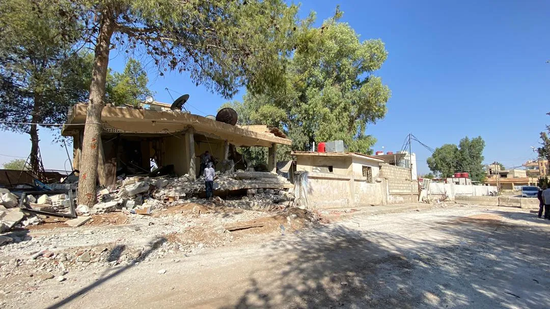 ANHA`yê şopên topbarana dagirkeriya Tirk li ser Til Temirê belge kir