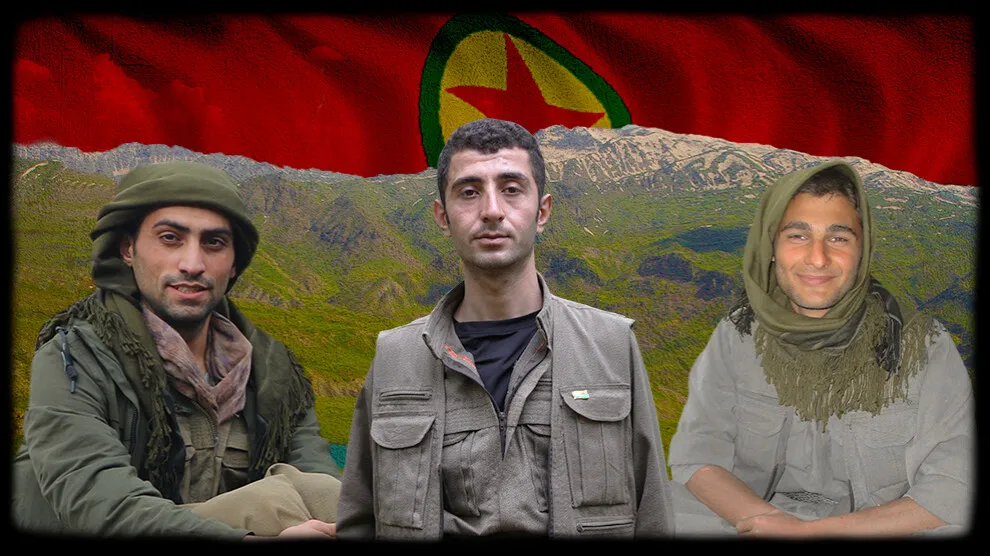 HPG'ê nasnameyên 3 şehîdan ragihandin