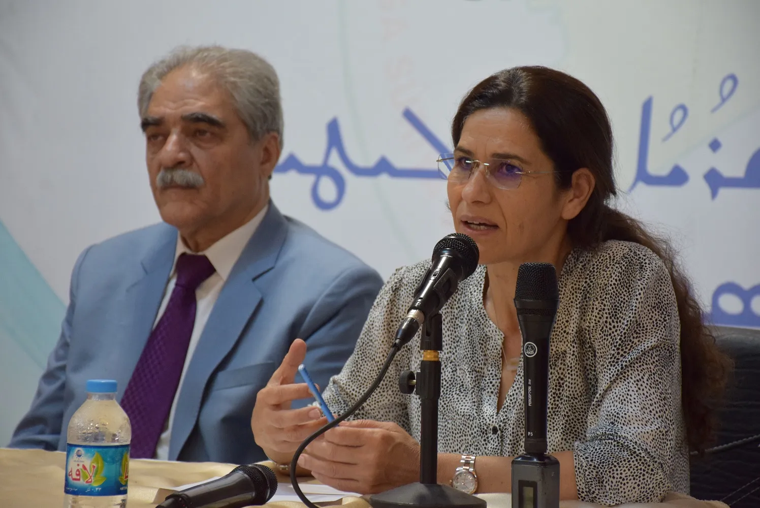 Îlham Ehmed: Ji bo naskirina Rêveberiya Xweser diyalog bi hêzên navneteweyî re hene