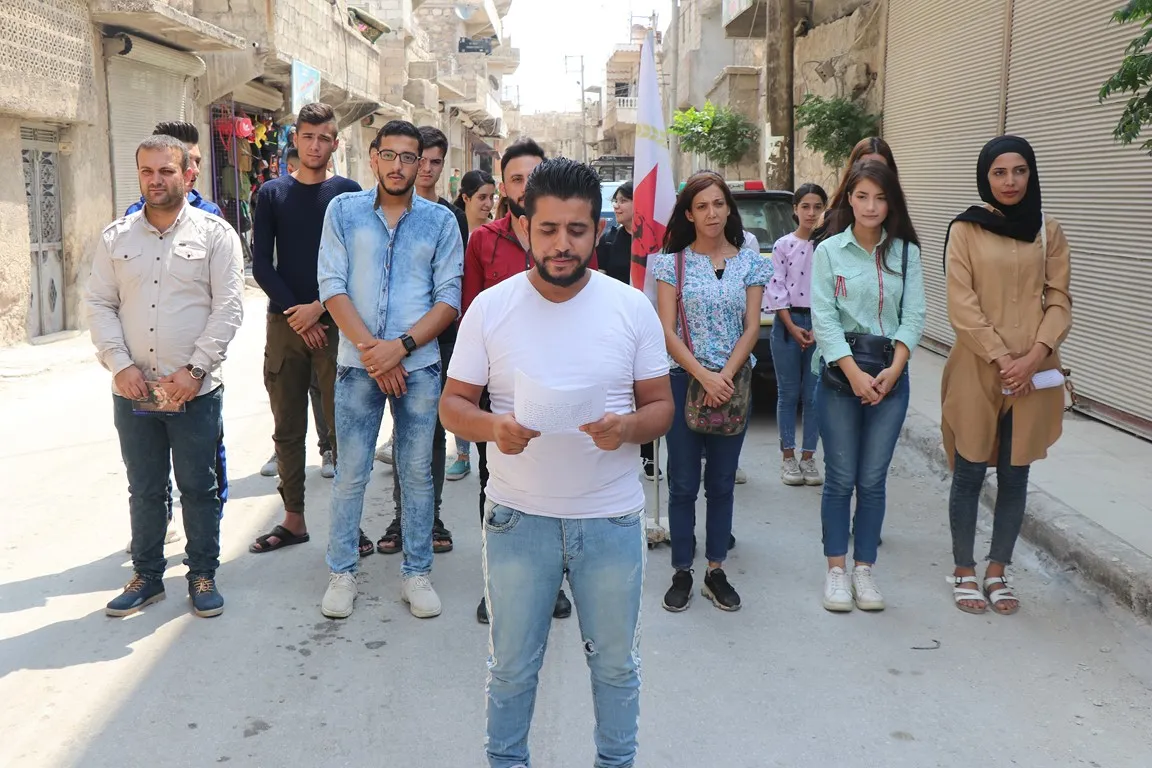 Ciwanên PYD`ê: Divê civaka navneteweyî dorpêça li ser Heleb û Şehbayê rake