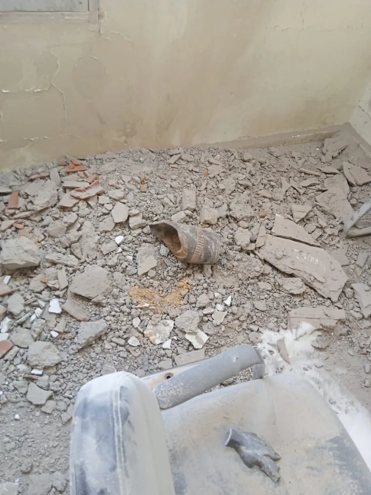 Bi dîmen û wêne.. wêraniya li Qibûr El-Qeracne