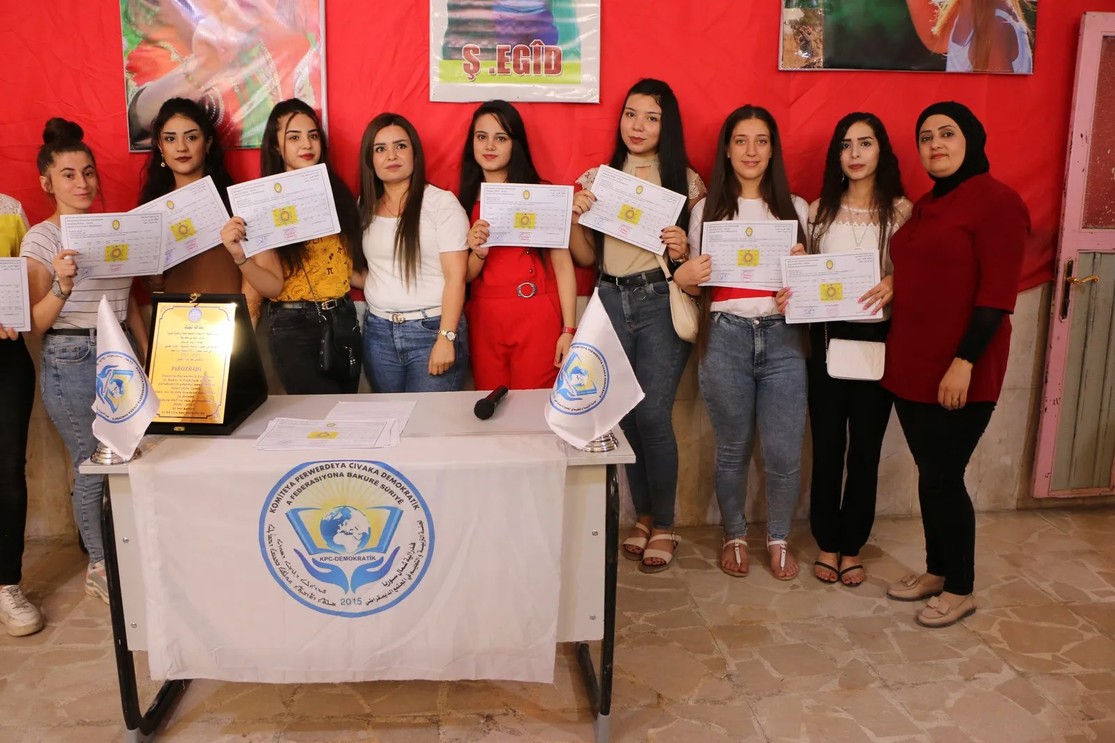Li Helebê bawernameyên amadehî li xwendkarên serkeftî hatin belavkirin