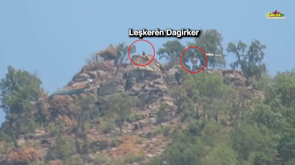 Gerîla TV dîmenê çalakiyeke li Metînayê weşand