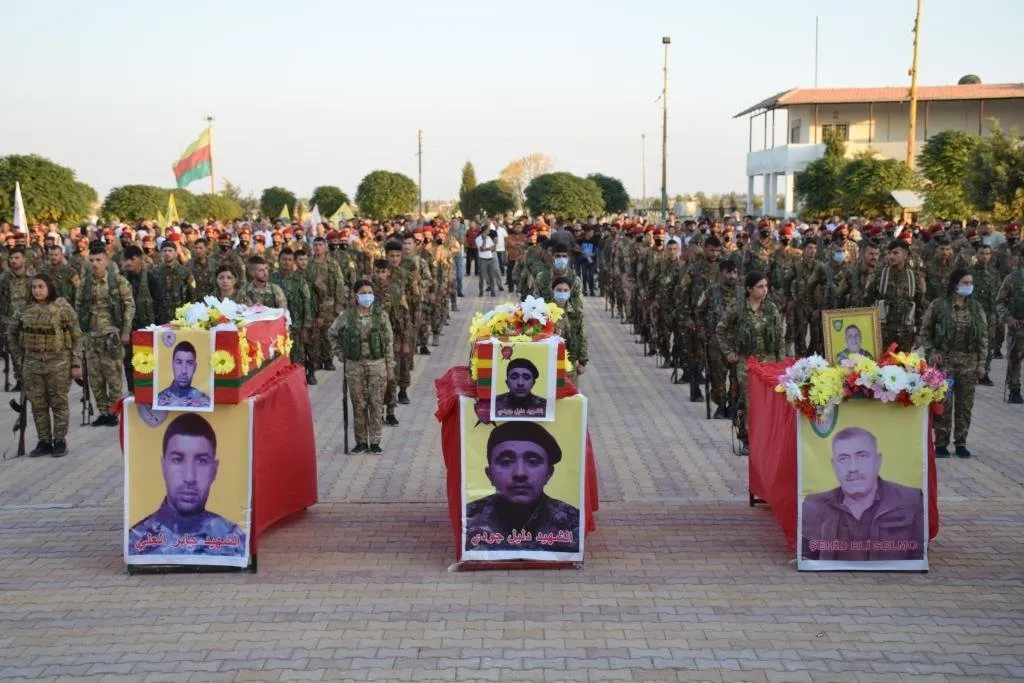 Li Hesekê 2 şehîd hatin veşartin û nasnameya şehîdekî hate eşkerekirin
