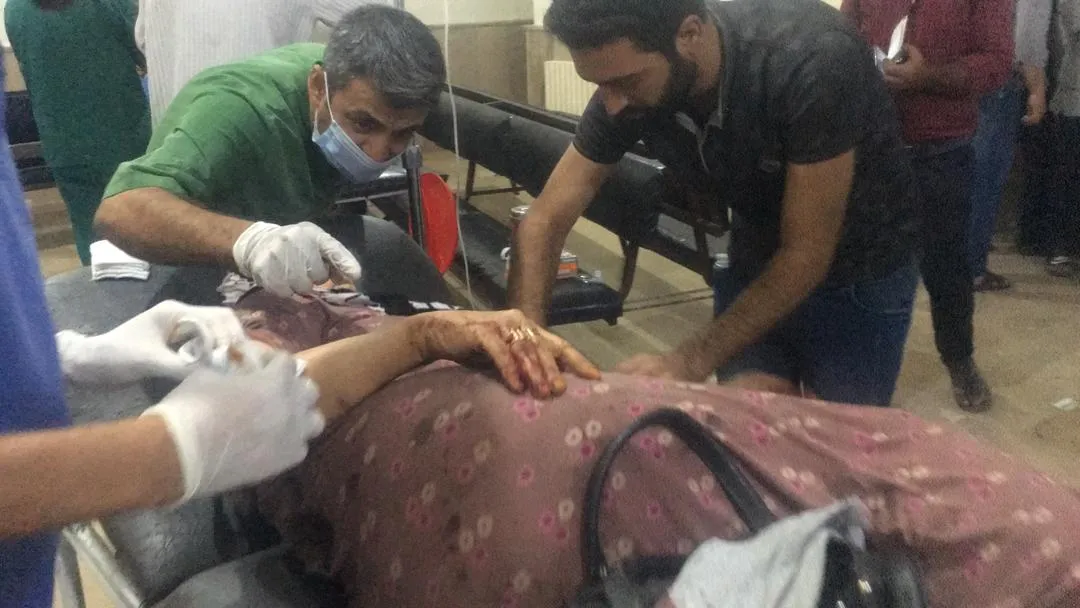 ​​​​​​​Cenazeyên pitik û jinekê û deh birîndaran ji Zirganê gihaştin Dirbêsyê