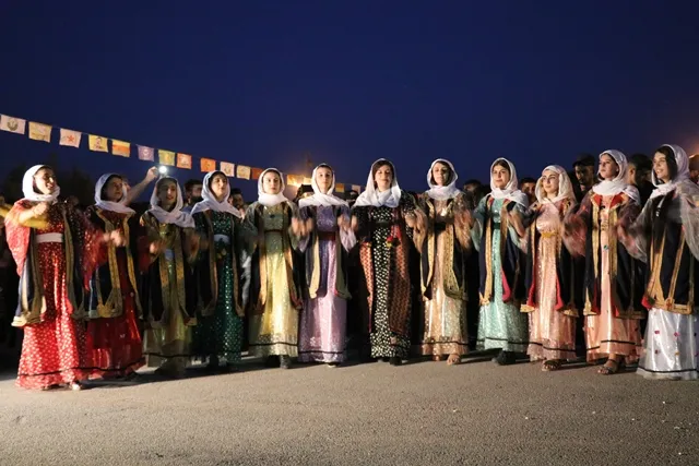 Şêniyên Dêrikê salvegera 15’ê Tebaxê pîroz kir