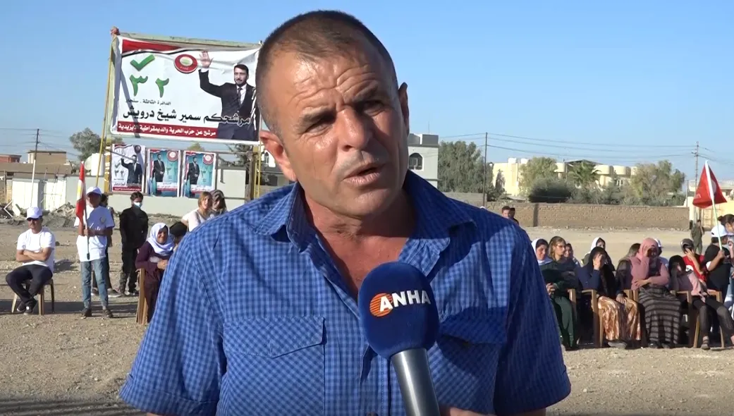 Êzidiyên Şengalê piştgiriyê didin namzetê PADÊ