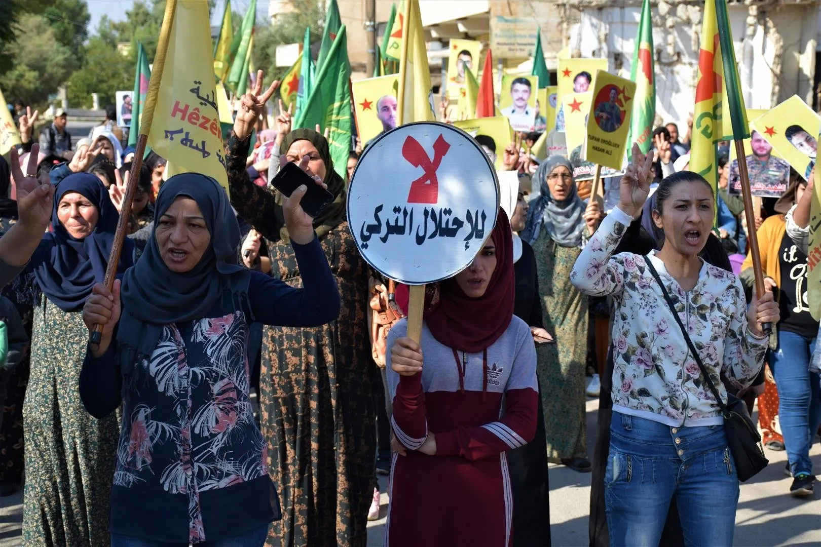 ​​​​​​​Pêkhateyên Til Temirê: Em xaka xwe ji dagirkeran re nahêlin