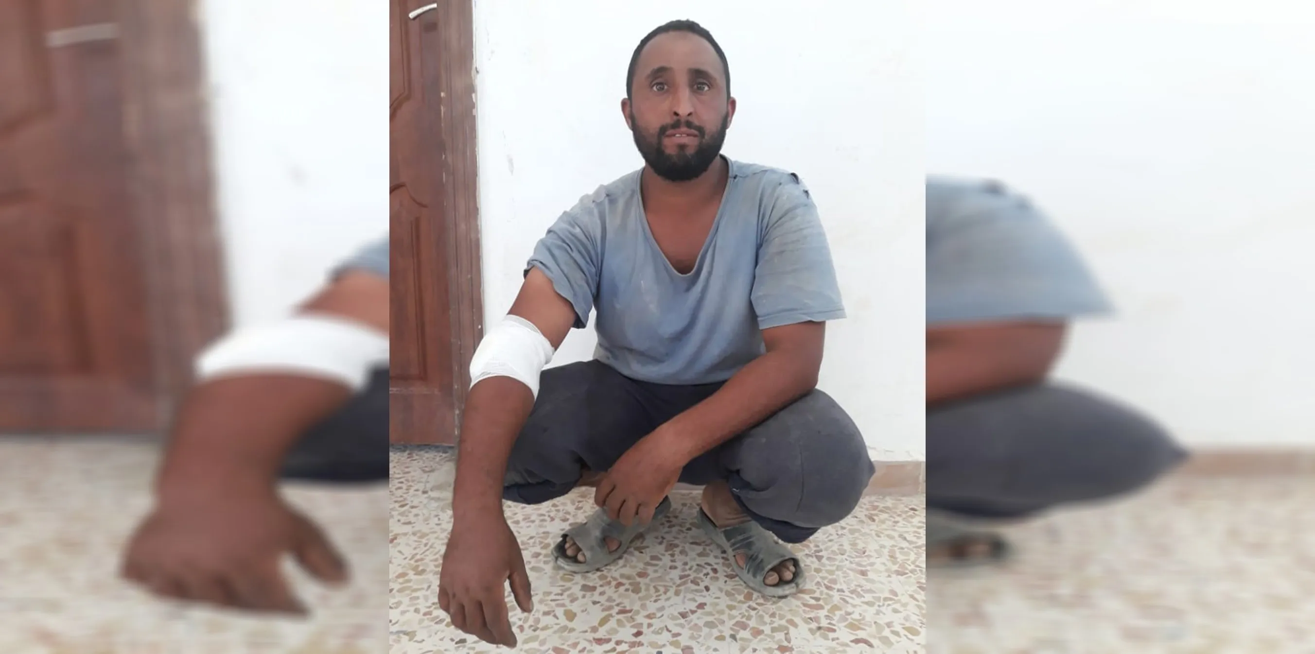 Navê sivîlê bi çekên qedexekirî birîndar bûye hate zanîn