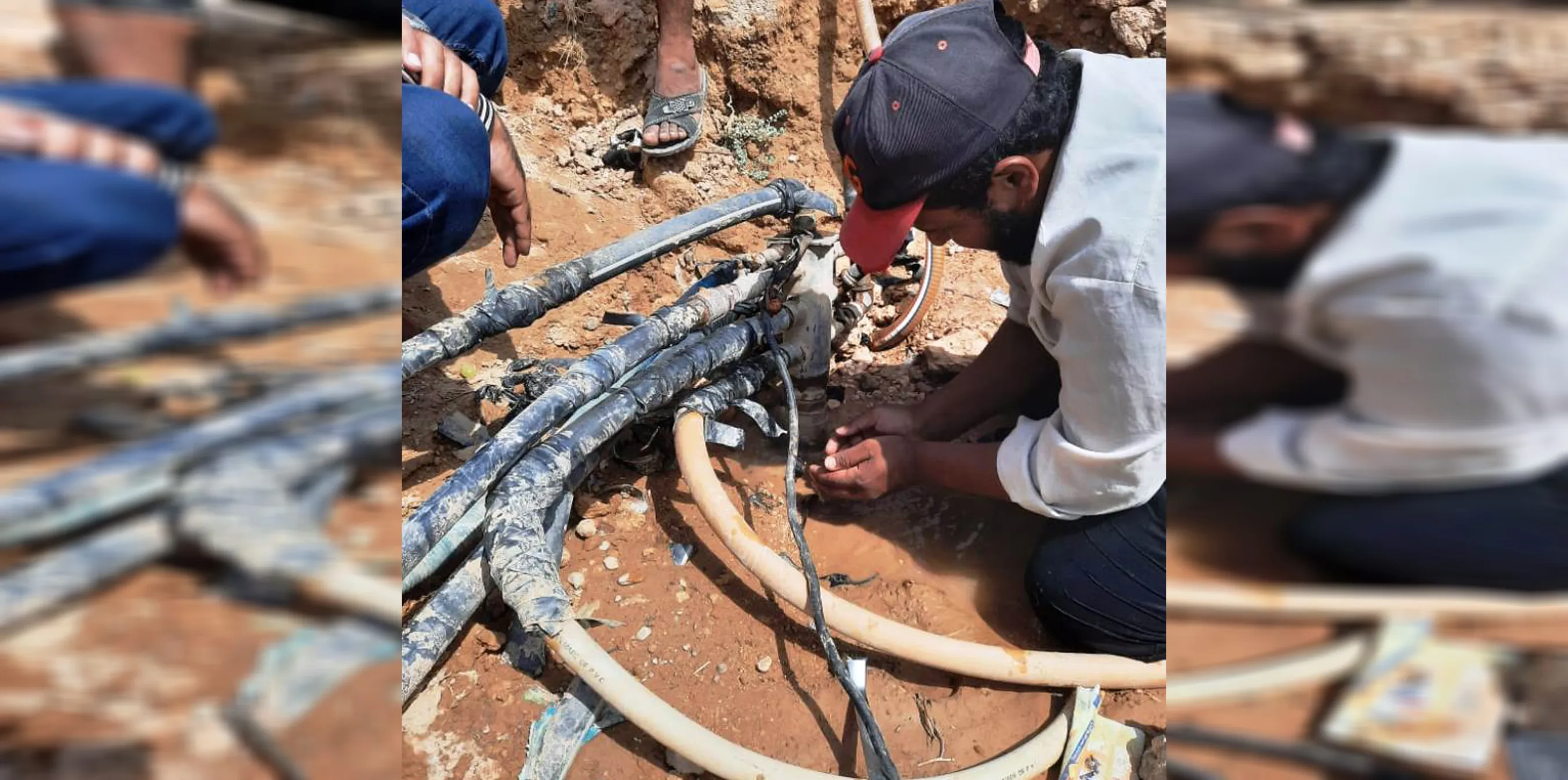 Xebatên gihandina ava vexwarinê ji Hesekê re tên astengkirin