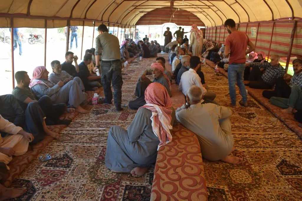 ​​​​​​​Li Kobanê merasîma sersaxiya malbata şehîd Ebdullah Hemo pêk hat