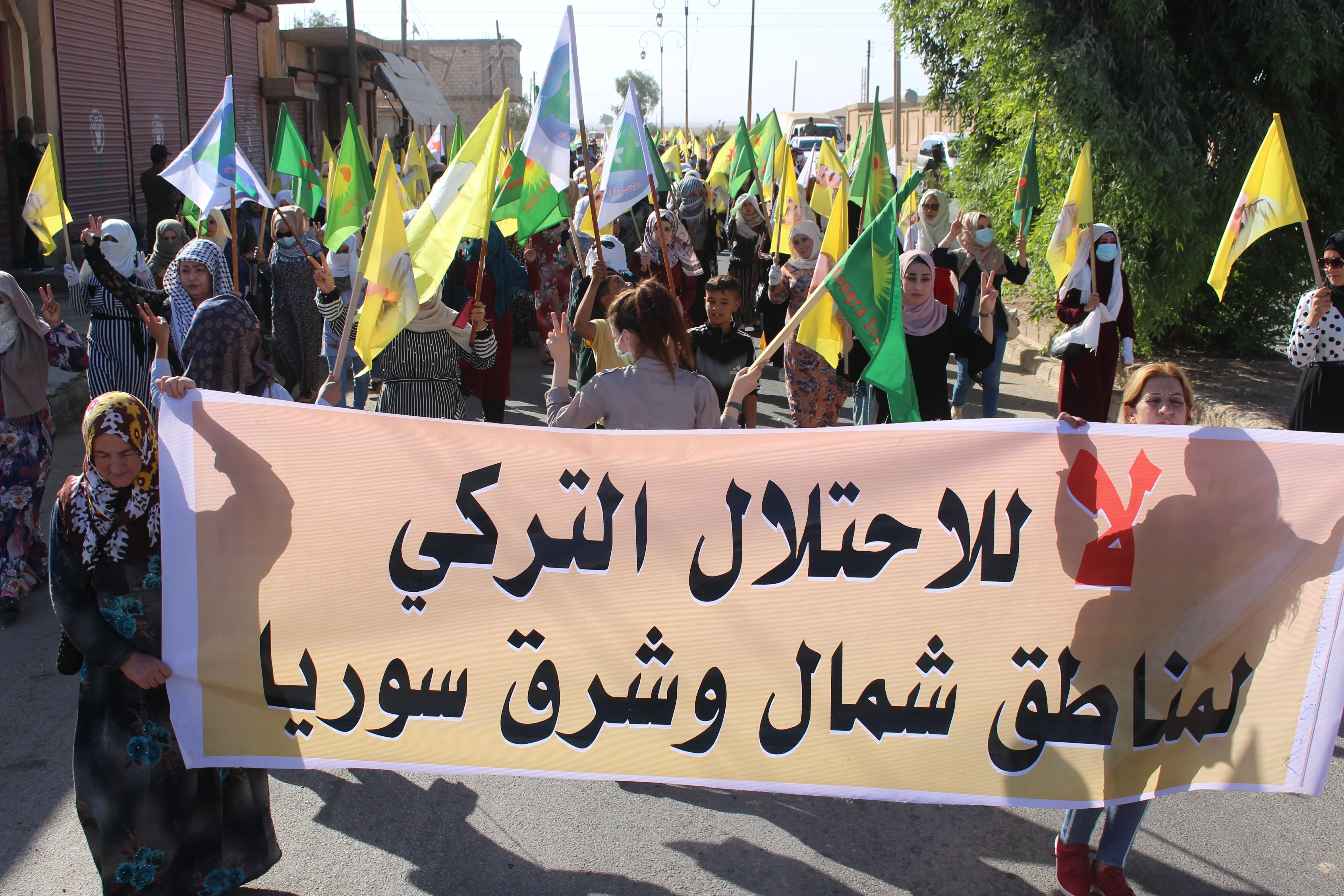 Bakur û Rojhilatê Sûriyê berxwedana Kobanê ya dîrokî silav kir