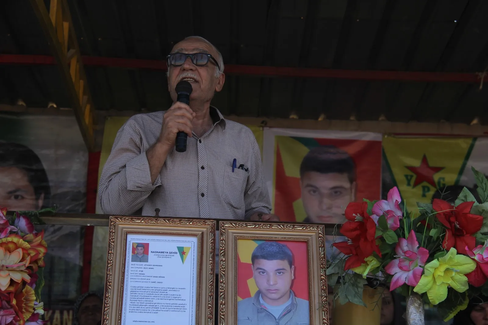 Gerîlayê HPG'ê Çiyager Qehreman li Şehbayê hat bi bîranîn