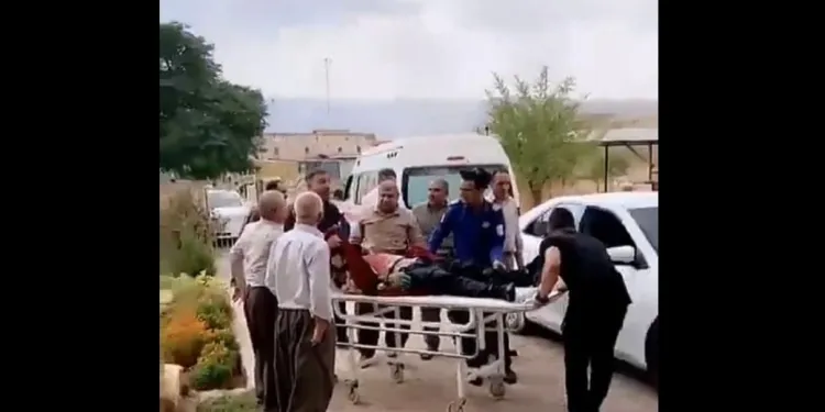 Li gundekî Dihokê di topbarana dewleta Tirk de sivîlek birîndar bû
