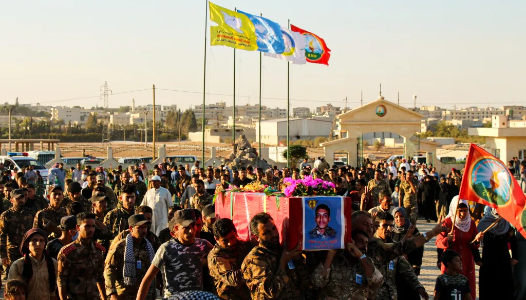 ​​​​​​​Şervanê Meclisa Leşkerî ya Minbicê Ramî El-Xelef hate oxirkirin