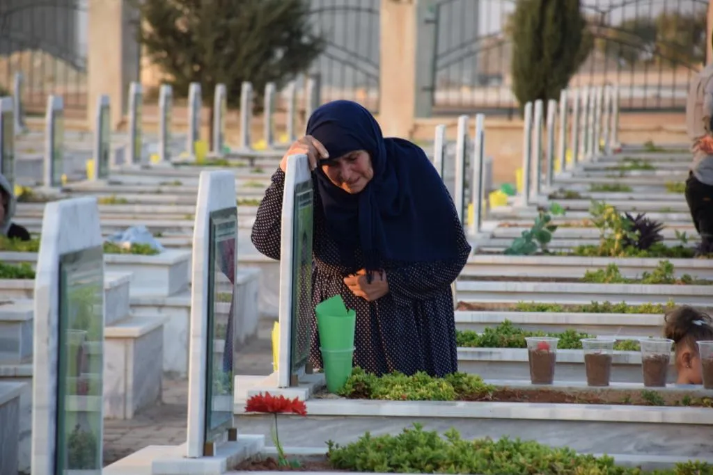 Şêniyên Kobanê şehîdên meha Tebaxê bi bîr anîn