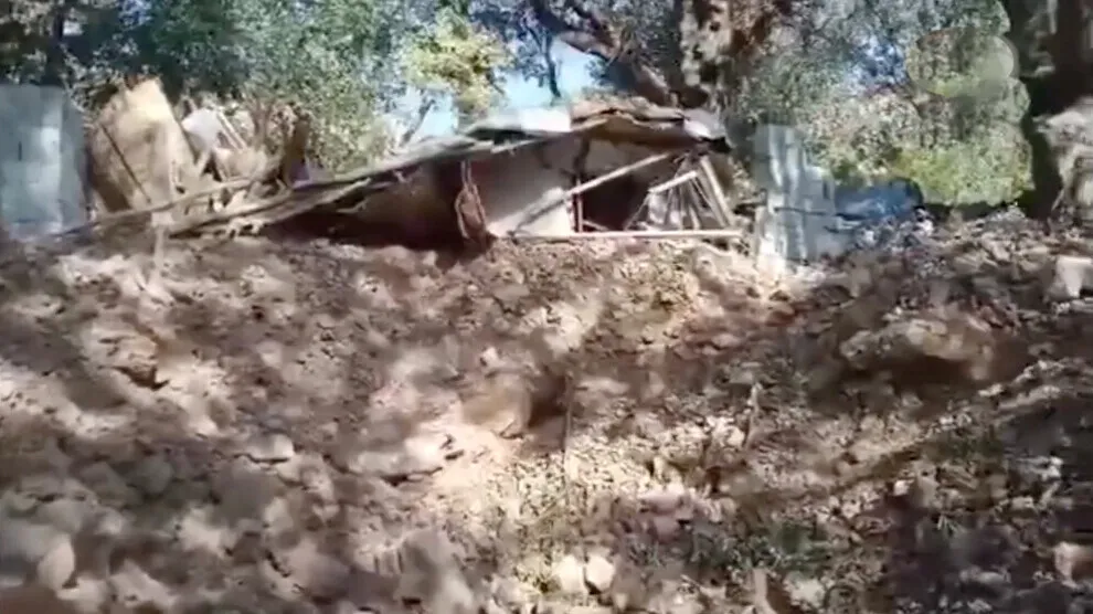 Artêşa Tirk Binarê Qendîl bombe kir: 4 gundî birîndar bû, 3 mal rûxandin