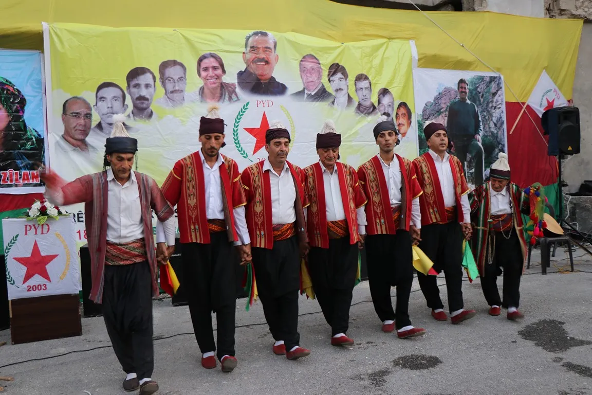 Salvegera damezirandina PYD'ê li Helebê hate pîrozkirin
