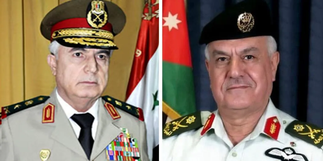 Wezîrê Parastinê yê Şamê serdana Urdinê kir
