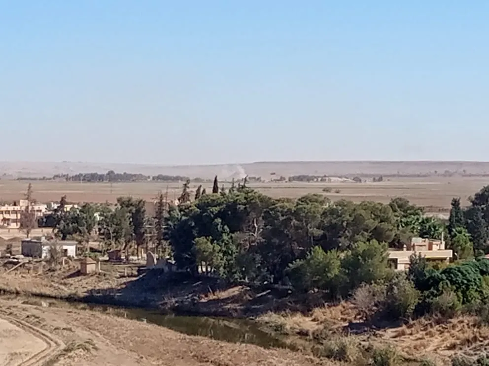 Dagirkeriya Tirk car din êrişî gundê Til Şenan dike