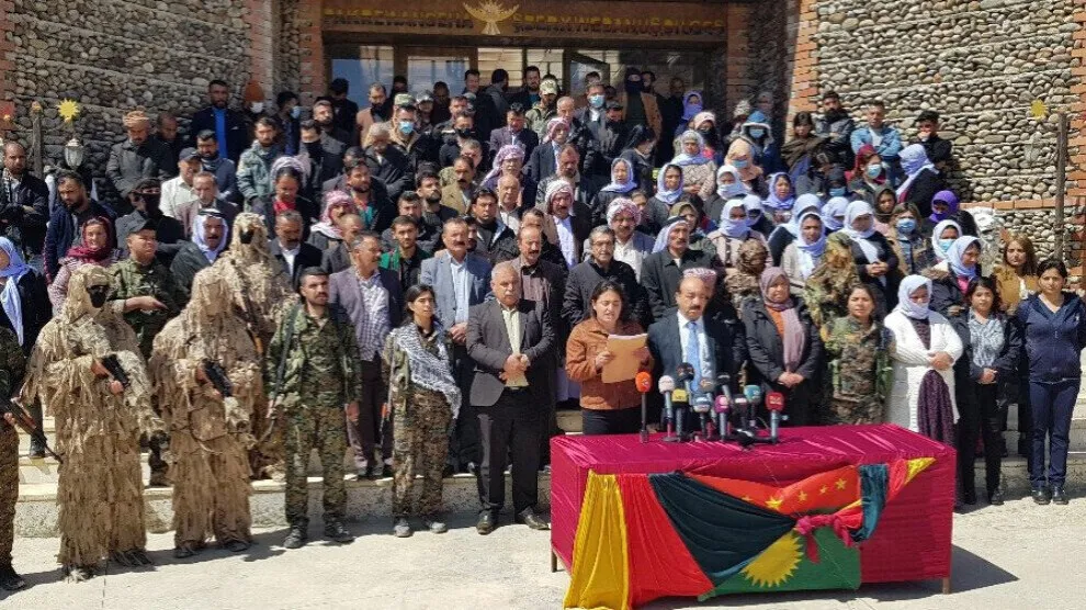 Rêveberiya Xweser a Şengalê: Peymana 9’ê Cotmehê bi berxwedana gel êdî pûç bûye