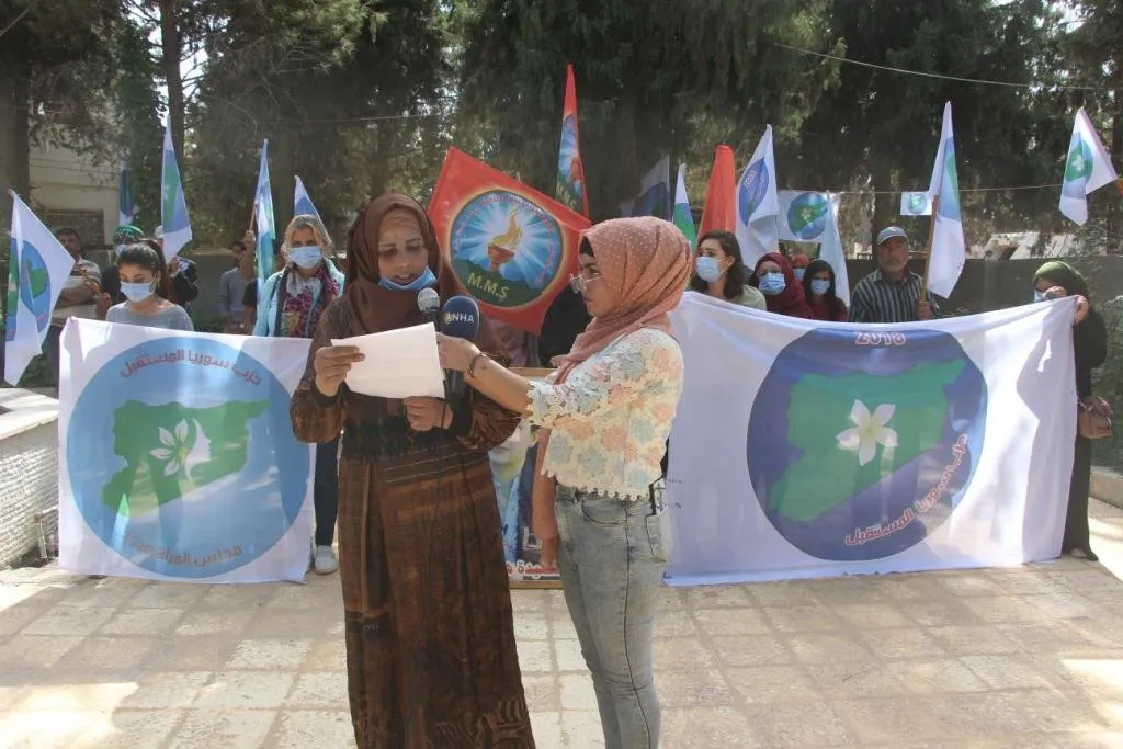 Şehîd Hevrîn Xelef li herêma Firatê û Minbicê hat bibîranîn - kobanê