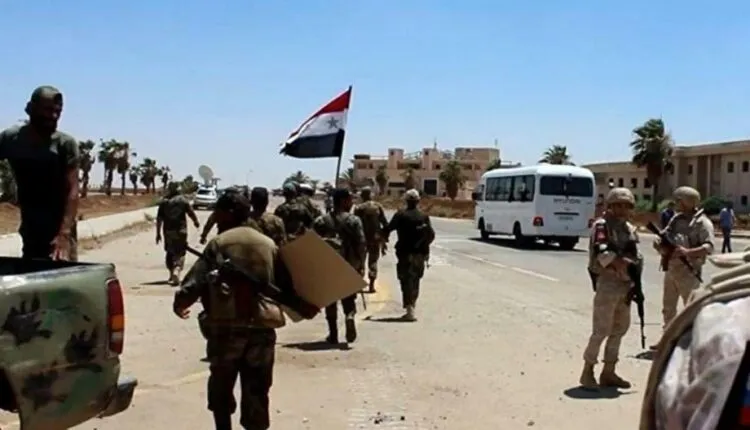 Piştî gefxwarinan hêzên hikumeta Şamê ketin bajarokê El-Cîze yê Derayê