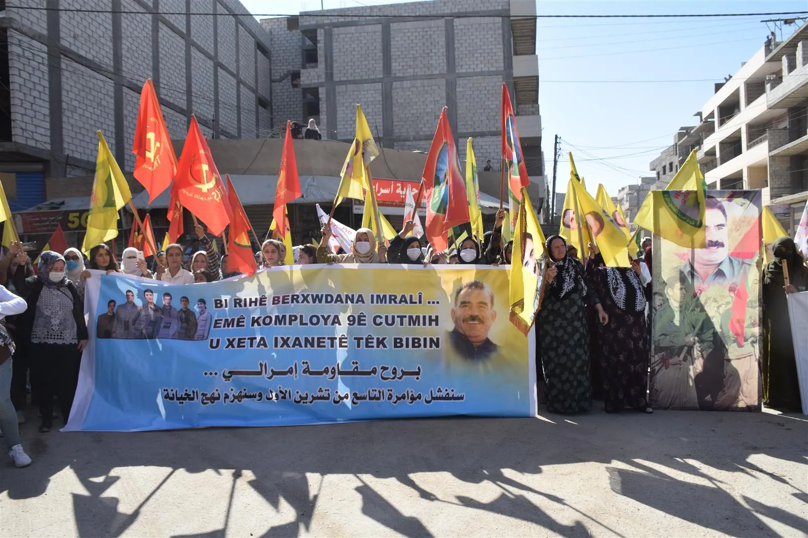 ​​​​​​​Şêniyên kantona Hesekê: Bi komployê gelên Rojhilata Navîn kirin hedef