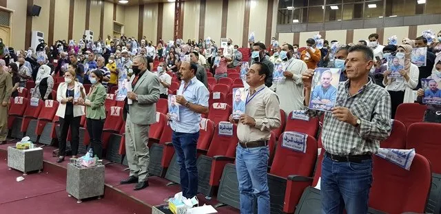 Di Kongreya Yekemîn a Kedkaran de banga azadiya rêber Ocalan hate kirin