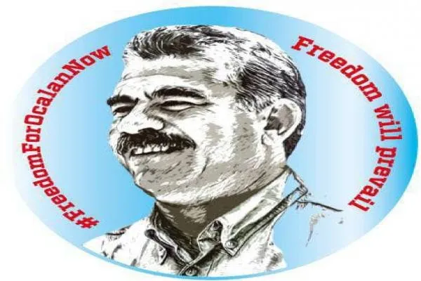 Kampanyaya #FreedomForOcalanNow; wêneyê rêber Ocalan li ser profîlên fermî ne