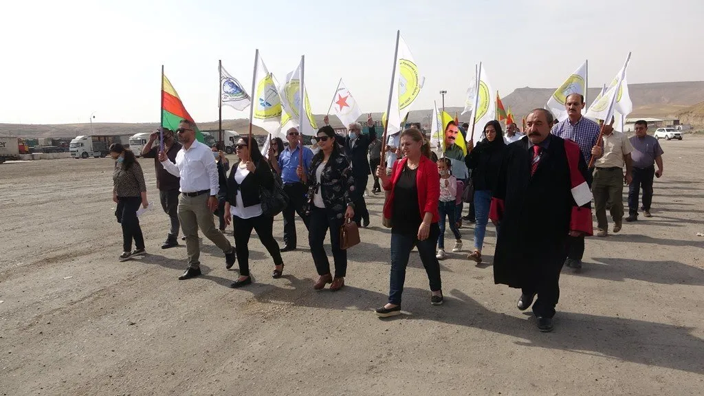 Ji çalakiya konvedanê, rêxistinên hiqûqî sûcên PDK'ê şermezar kirin
