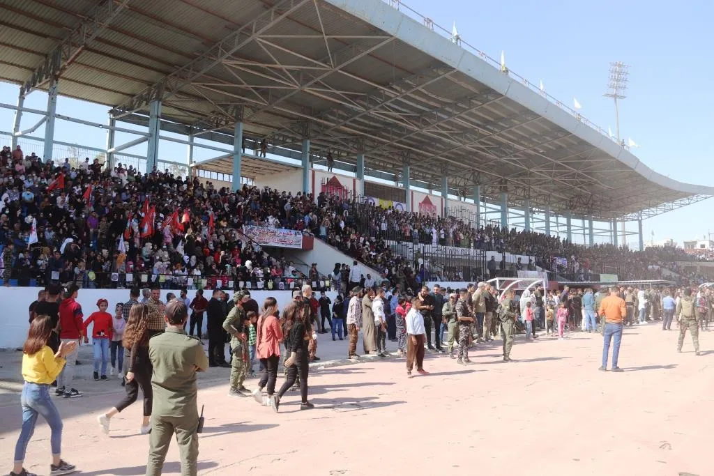 Şêniyên Reqayê şahiya pîrozkirina salvegera 4`emîn a rizgarkirina Reqayê bi dawî kir