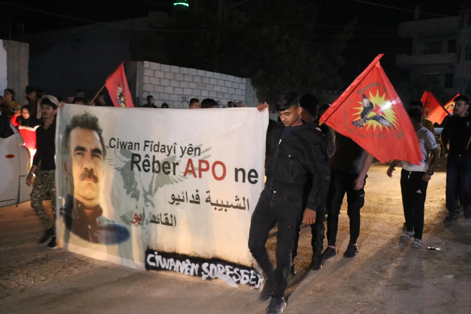 ​​​​​​​Ciwanên Qamişlo komploya 9'ê Cotmehê û xiyaneta PDK'ê şermezar kirin