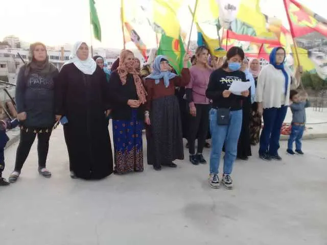 Kongreya Star a Şamê êrişên dewleta Tirk ên li ser Kobanê şermezar kirin
