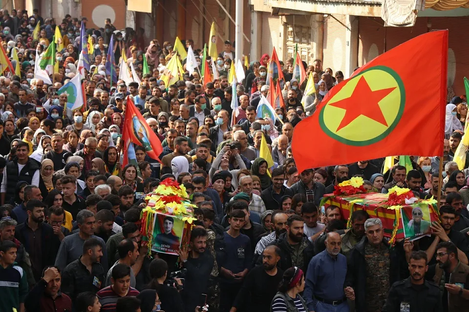 Ruhê PKK'ê li Qamişloyê xwe nîşan da