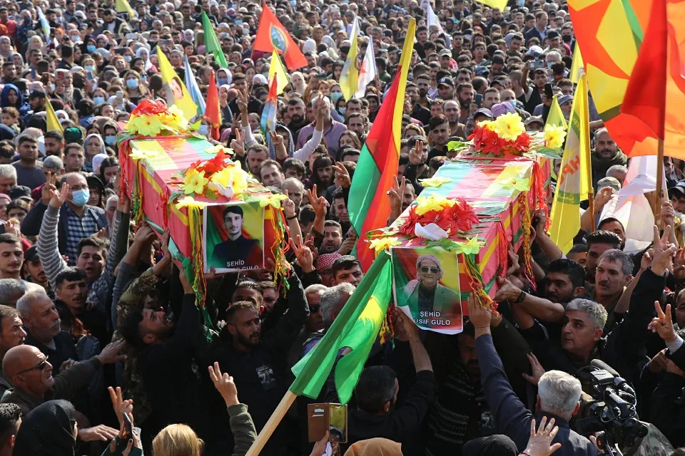 Ruhê PKK'ê li Qamişloyê xwe nîşan da