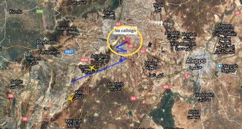 Li herêma Efrînê û Kobanê tevgera balafirên keşfê yên artêşa Tirk