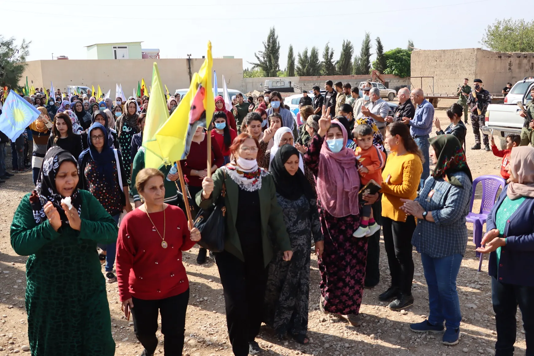 Li Amûdê ji bo gerîlaya YJA Starê Amargî Cûdî merasîma bîranînê