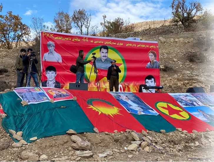 Salvegera avakirina PKK li Binarê Qendîlê tê pîrozkirin